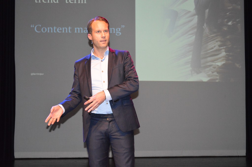marketing en social media spreker Bart Strijker